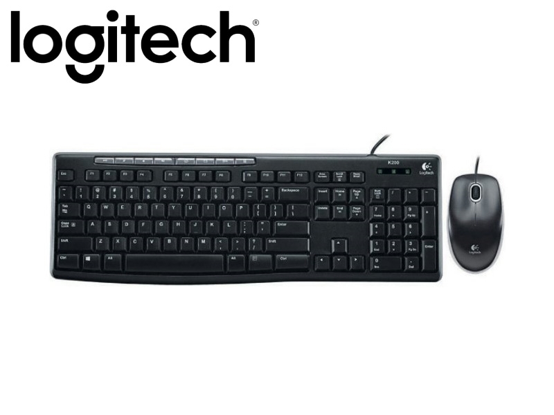 Logitech 羅技 MK200 滑鼠鍵盤組